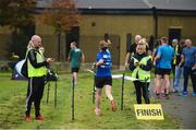 30 September 2017; A general view of the finish line. parkrun Ireland in partnership with Vhi, added their 79th event on Saturday, September 30th, with the introduction of the Darndale parkrun. parkruns take place over a 5km course weekly, are free to enter and are open to all ages and abilities, providing a fun and safe environment to enjoy exercise. To register for a parkrun near you visit www.parkrun.ie. New registrants should select their chosen event as their home location. You will then receive a personal barcode which acts as your free entry to any parkrun event worldwide. The Football Pavilion, Darndale, Dublin. Photo by Cody Glenn/Sportsfile