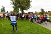30 September 2017; Parkrun Ireland in partnership with Vhi, added their 80th event on Saturday, September 30th, with the introduction of the Carlow Town parkrun. parkruns take place over a 5km course weekly, are free to enter and are open to all ages and abilities, providing a fun and safe environment to enjoy exercise. To register for a parkrun near you visit www.parkrun.ie. New registrants should select their chosen event as their home location. You will then receive a personal barcode which acts as your free entry to any parkrun event worldwide. Barrow Track, Carlow. Photo by Matt Browne/Sportsfile