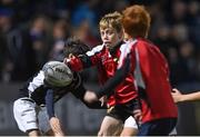 29 September 2017; Action from the Bank of Ireland Half-Time Minis between St Brigid’s RFC and Longford RFC at the Guinness PRO14 Round 5 match between Leinster and Edinburgh at the RDS Arena in Dublin. Photo by David Fitzgerald/Sportsfile