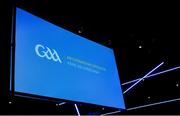 30 September 2017; A general view of the GAA Special Congress sign during a GAA Special Congress at Croke Park in Dublin. Photo by Piaras Ó Mídheach/Sportsfile