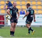 30 September 2017; Luke Marshall and Wiehahn Herbst of Ulster dejected after the Guinness PRO14 Round 5 match between Zebre and Ulster at Stadio Lanfranchi, in Parma, Italy. Photo by Roberto Bregani/Sportsfile