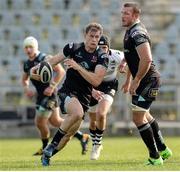 30 September 2017; Andrew Trimble of Ulster in action during the Guinness PRO14 Round 5 match between Zebre and Ulster at Stadio Lanfranchi, in Parma, Italy. Photo by Roberto Bregani/Sportsfile