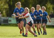 30 September 2017; Lias Millen of Ulster in action against Leinster during the U18 Interprovincial Series match between Leinster and Ulster at North Kildare RFC in Kilcock, Co Kildare. Photo by Matt Browne/Sportsfile