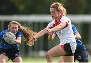 30 September 2017; Bethany McDowell of Ulster in action against Leinster during the U18 Interprovincial Series match between Leinster and Ulster at North Kildare RFC in Kilcock, Co Kildare. Photo by Matt Browne/Sportsfile