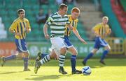 20 July 2012; Gary O'Neill, Shamrock Rovers, in action against Adam Mitchell, Bray Wanderers. Airtricity League Premier Division, Shamrock Rovers v Bray Wanderers, Tallaght Stadium, Tallaght, Co. Dublin. Picture credit: Matt Browne / SPORTSFILE