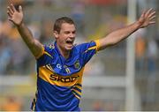 21 July 2012; Alan Moloney, Tipperary, celebrates victory after the final whistle. GAA Football All-Ireland Senior Championship Qualifier, Round 3, Tipperary v Antrim, Semple Stadium, Thurles, Co. Tipperary. Picture credit: Barry Cregg / SPORTSFILE