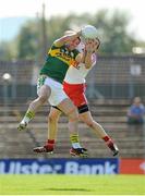 21 July 2012; Bryan Sheehan, Kerry, in action against Colm Cavanagh, Tyrone. GAA Football All-Ireland Senior Championship Qualifier, Round 3, Kerry v Tyrone, Fitzgerald Stadium, Killarney, Co. Kerry. Picture credit: Diarmuid Greene / SPORTSFILE