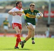 21 July 2012; James O'Donoghue, Kerry, in action against Martin Penrose, Tyrone. GAA Football All-Ireland Senior Championship Qualifier, Round 3, Kerry v Tyrone, Fitzgerald Stadium, Killarney, Co. Kerry. Picture credit: Diarmuid Greene / SPORTSFILE
