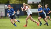 30 September 2017; Lucy Turkington of Ulster in action against Leinster during the U18 Interprovincial Series match between Leinster and Ulster at North Kildare RFC in Kilcock, Co Kildare. Photo by Matt Browne/Sportsfile