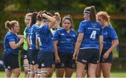 30 September 2017; Casey O'Brien of Leinster with her team-mates during the U18 Interprovincial Series match between Leinster and Ulster at North Kildare RFC in Kilcock, Co Kildare. Photo by Matt Browne/Sportsfile