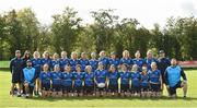 30 September 2017; Leinster squad before the U18 Interprovincial Series match between Leinster and Ulster at North Kildare RFC in Kilcock, Co Kildare. Photo by Matt Browne/Sportsfile