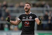 1 October 2017; Felim McGreevy of Kilcoo celebrates at the final whistle during the Down County Senior Football Championship Final match between Burren and Kilcoo at Páirc Esler in Newry, Co. Down. Photo by Oliver McVeigh/Sportsfile