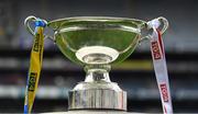 24 September 2017; The Mary Quinn Memorial Cup before the TG4 Ladies Football All-Ireland Intermediate Championship Final match between Tipperary and Tyrone at Croke Park in Dublin. Photo by Brendan Moran/Sportsfile
