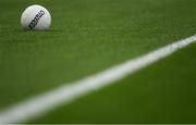 24 September 2017; A general view of a football during the TG4 Ladies Football All-Ireland Junior Championship Final match between Derry and Fermanagh at Croke Park in Dublin. Photo by Brendan Moran/Sportsfile