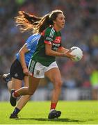 24 September 2017; Niamh Kelly of Mayo during the TG4 Ladies Football All-Ireland Senior Championship Final match between Dublin and Mayo at Croke Park in Dublin. Photo by Brendan Moran/Sportsfile