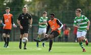 30 September 2017; Israel Kimazo of Athlone Town during the SSE Airtricity National U15 League match between Shamrock Rovers and Athlone Town at Roadstone in Tallaght, Dublin. Photo by Sam Barnes/Sportsfile