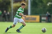 30 September 2017; Dean McMenamy of Shamrock Rovers during the SSE Airtricity National U15 League match between Shamrock Rovers and Athlone Town at Roadstone in Tallaght, Dublin. Photo by Sam Barnes/Sportsfile