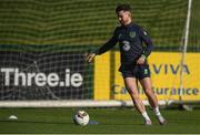 2 October 2017; Republic of Ireland's Sean Maguire during squad training at the FAI National Training Centre in Abbotstown, Dublin. Photo by Stephen McCarthy/Sportsfile