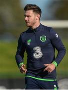 2 October 2017; Republic of Ireland's Scott Hogan during squad training at the FAI National Training Centre in Abbotstown, Dublin. Photo by Piaras Ó Mídheach/Sportsfile
