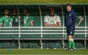 2 October 2017; Republic of Ireland assistant manager Roy Keane during squad training at the FAI National Training Centre in Abbotstown, Dublin. Photo by Piaras Ó Mídheach/Sportsfile