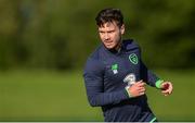 2 October 2017; Republic of Ireland's Scott Hogan during squad training at the FAI National Training Centre in Abbotstown, Dublin. Photo by Piaras Ó Mídheach/Sportsfile