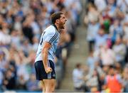 22 July 2012; Bernard Brogan celebrates scoring the first goal for Dublin. Leinster GAA Football Senior Championship Final, Dublin v Meath, Croke Park, Dublin. Picture credit: Ray McManus / SPORTSFILE