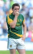 22 July 2012; Meath's Peadar Byrne shows is disappointment after the match. Leinster GAA Football Senior Championship Final, Dublin v Meath, Croke Park, Dublin. Picture credit: Brian Lawless / SPORTSFILE