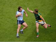 22 July 2012; Bryan Cullen, Dublin, in action against Brian Farrell, Meath. Leinster GAA Football Senior Championship Final, Dublin v Meath, Croke Park, Dublin. Picture credit: Dáire Brennan / SPORTSFILE