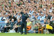 22 July 2012; Meath manager Seamus McEnaney issues instructions during the second half. Leinster GAA Football Senior Championship Final, Dublin v Meath, Croke Park, Dublin. Picture credit: Brian Lawless / SPORTSFILE