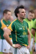 22 July 2012; Meath captain Shane McAnarney watches the presentation after the game. Leinster GAA Football Senior Championship Final, Dublin v Meath, Croke Park, Dublin. Picture credit: Ray McManus / SPORTSFILE