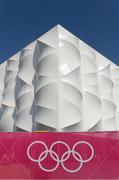 22 July 2012; A general view of the Basketball Arena ahead of the London 2012 Olympic Games. London 2012 Olympic Games, Previews, Olympic Park, Stratford, London, England. Picture credit: Stephen McCarthy / SPORTSFILE