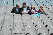 22 July 2012; Dublin supporters enjoy their lunch before the game. Leinster GAA Football Senior Championship Final, Dublin v Meath, Croke Park, Dublin. Picture credit: Dáire Brennan / SPORTSFILE