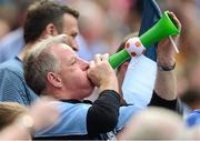 22 July 2012; A Dublin supporter during the game. Leinster GAA Football Senior Championship Final, Dublin v Meath, Croke Park, Dublin. Picture credit: David Maher / SPORTSFILE