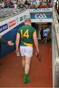 22 July 2012; A disappointed Joe Sheridan, Meath, walks down the tunnel at the end of the game. Leinster GAA Football Senior Championship Final, Dublin v Meath, Croke Park, Dublin. Picture credit: David Maher / SPORTSFILE