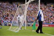 22 July 2012; A umpire takes the white flag after been instructed by referee Marty Duffy to award a point to  Dublin during the second half. Leinster GAA Football Senior Championship Final, Dublin v Meath, Croke Park, Dublin. Picture credit: David Maher / SPORTSFILE