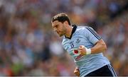 22 July 2012; Bernard Brogan celebrates scoring an early point for Dublin. Leinster GAA Football Senior Championship Final, Dublin v Meath, Croke Park, Dublin. Picture credit: Ray McManus / SPORTSFILE