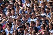 22 July 2012; Spectators, including former Dublin manager Paul Caffrey, watch the game from Hill 16. Leinster GAA Football Senior Championship Final, Dublin v Meath, Croke Park, Dublin. Picture credit: Ray McManus / SPORTSFILE