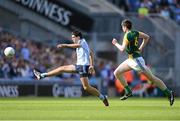 22 July 2012; Cian O'Sullivan, Dublin, in action against Conor Gillespie, Meath. Leinster GAA Football Senior Championship Final, Dublin v Meath, Croke Park, Dublin. Picture credit: David Maher / SPORTSFILE