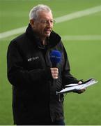 1 October 2017; RTE's Tony O'Donoghue during the Irish Daily Mail FAI Cup semi final match between Dundalk and Shamrock Rovers at Oriel Park in Dundalk. Photo by Stephen McCarthy/Sportsfile