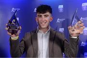 2 October 2017; Limerick’s Aaron Gillane, 2017 Bord Gáis Energy Player of the Year, with his awards at the Bord Gáis Energy Team of the Year Awards in Croke Park. Photo by Piaras Ó Mídheach/Sportsfile