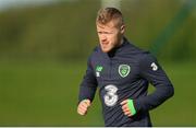 2 October 2017; Republic of Ireland's Daryl Horgan during squad training at the FAI National Training Centre in Abbotstown, Dublin. Photo by Piaras Ó Mídheach/Sportsfile