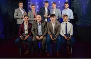 2 October 2017; In attendance at the Bord Gáis Energy Team of the Year Awards are Limerick winners, back row from left, Ronan Lynch, Peter Casey, Kyle Hayes, Cian Lynch and Colin Ryan. Front row, from left, Sean Finn, Mayor of Limerick Sean Lynch, Aaron Gillane and Robbie Hanley, in Croke Park. Photo by Piaras Ó Mídheach/Sportsfile