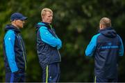 3 October 2017; Leinster head coach Leo Cullen and backs coach Girvan Dempsey during Leinster Squad Training at Leinster Rugby Headquarters, in Dublin. Photo by Sam Barnes/Sportsfile
