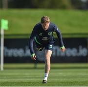 3 October 2017; Republic of Ireland's Eunan O'Kane during squad training at the FAI National Training Centre in Abbotstown, Dublin. Photo by Seb Daly/Sportsfile