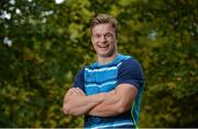 3 October 2017; Josh van der Flier of Leinster poses for a portrait following a Press Conference at Leinster Rugby Headquarters, in Dublin. Photo by Sam Barnes/Sportsfile