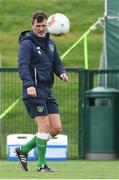 4 October 2017; Republic of Ireland assistant manager Roy Keane during squad training at the FAI National Training Centre in Abbotstown, Dublin. Photo by Stephen McCarthy/Sportsfile