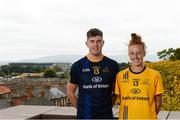 4 October 2017; Tipperary county players Steven O'Brien and Aisling Maloney at the launch of the new DCU Dóchas Éireann GAA jersey sponsored by Bank Of Ireland at, DCU, St Patrick's Campus, in Drumcondra, Dublin. Photo by Piaras Ó Mídheach/Sportsfile