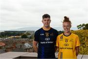 4 October 2017; Tipperary county players Steven O'Brien, football, and Aisling Maloney, ladies football, at the launch of the new DCU Dóchas Éireann GAA jersey sponsored by Bank Of Ireland at, DCU, St Patrick's Campus, in Drumcondra, Dublin. Photo by Piaras Ó Mídheach/Sportsfile