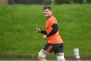4 October 2017; Jack O'Donoghue of Munster during Munster Rugby Squad Training at the University of Limerick in Limerick. Photo by Diarmuid Greene/Sportsfile
