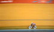 25 July 2012; Mei Yu Hsiao, Chinese Taipei, in action during track cycling training ahead of the London 2012 Olympic Games. London 2012 Olympic Games, Team Track Cycling Training, Velodrome, Olympic Park, Stratford, London, England. Picture credit: Brendan Moran / SPORTSFILE